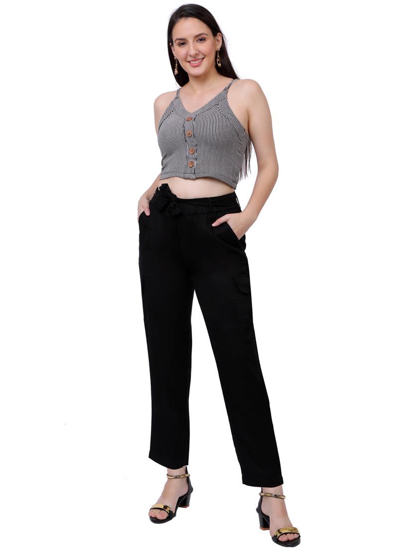 tie front solid pajama - 18042433 - Standard Image - 3