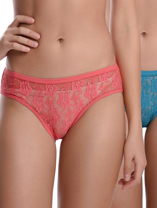 set of 2 net bikini panty - 18042492 - Standard Image - 0