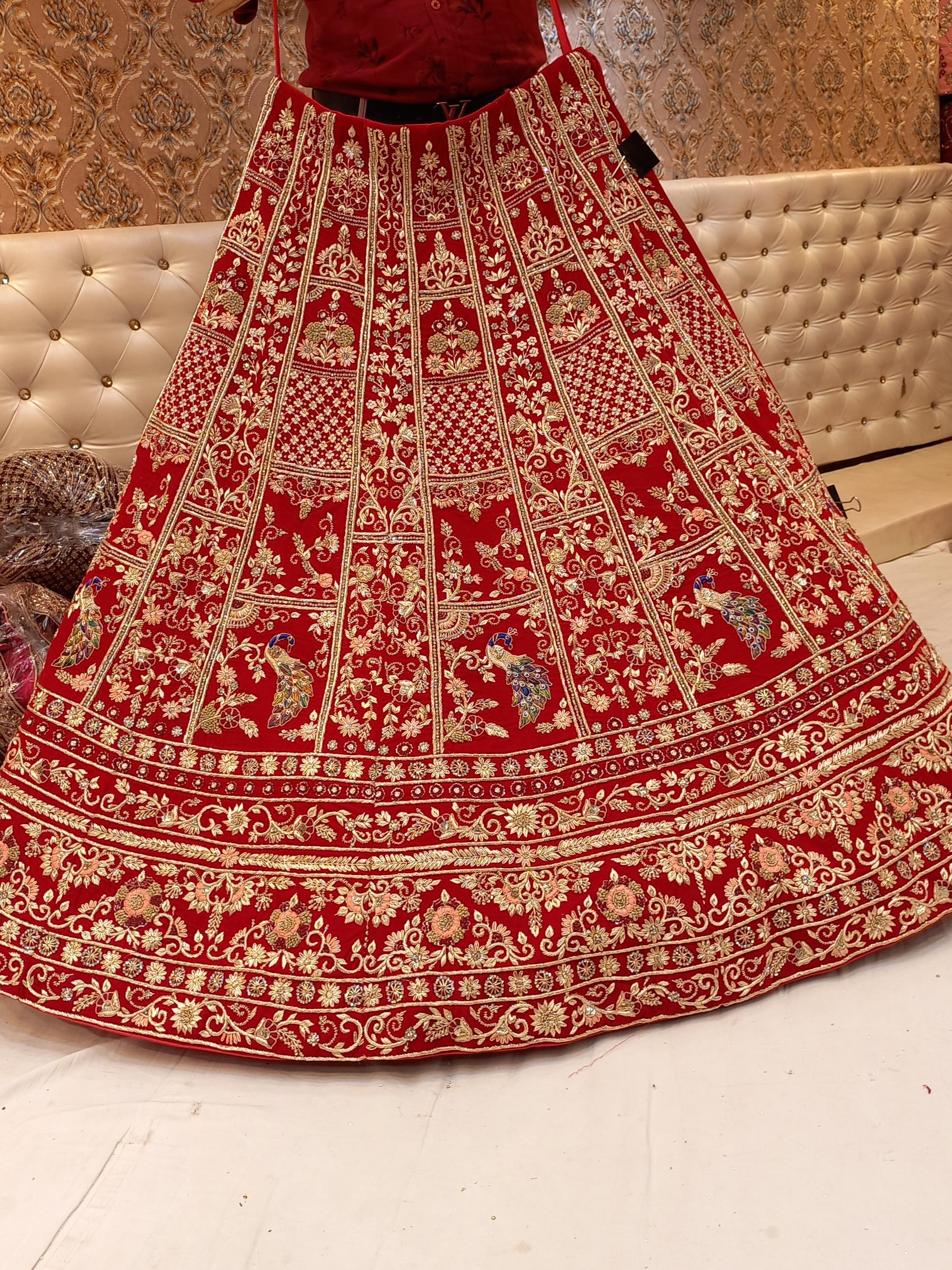 lehngas hand work - 18042724 - Zoom Image - 0