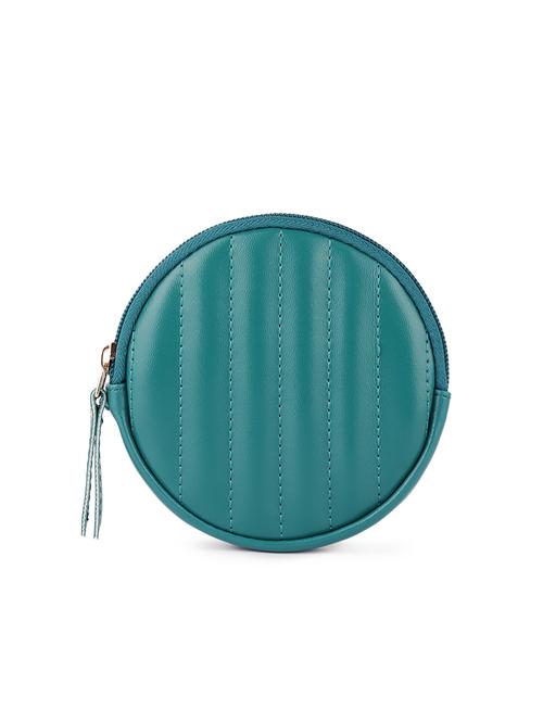 olive leatherette (pu) regular pouch - 18044365 - Standard Image - 0