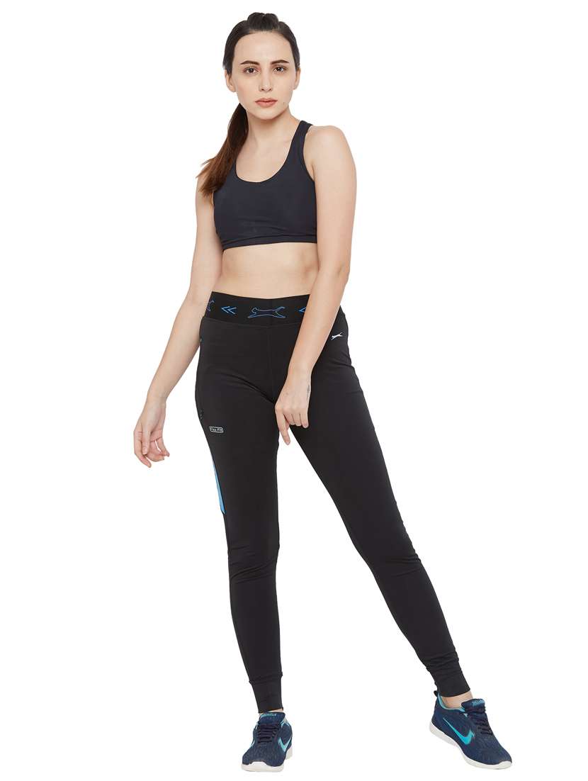 high rise color block track pant - 18045469 - Standard Image - 3