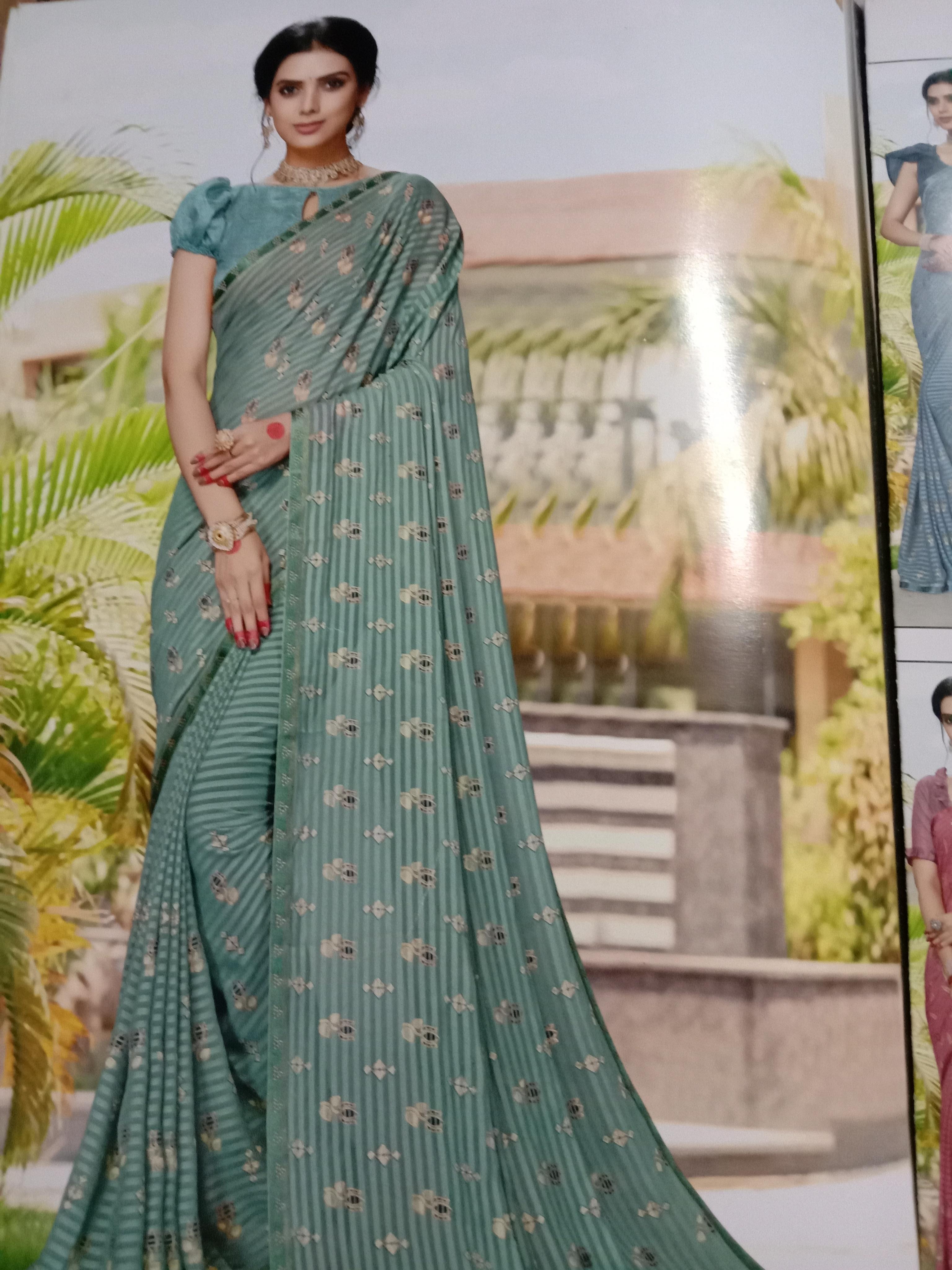 sarees in the silk  - 18045633 -  Zoom Image - 0