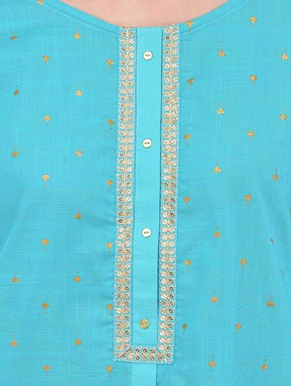 women's straight kurta - 18047140 -  Standard Image - 3