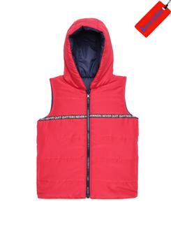hooded neck reversible jacket - 18047314 - Standard Image - 0