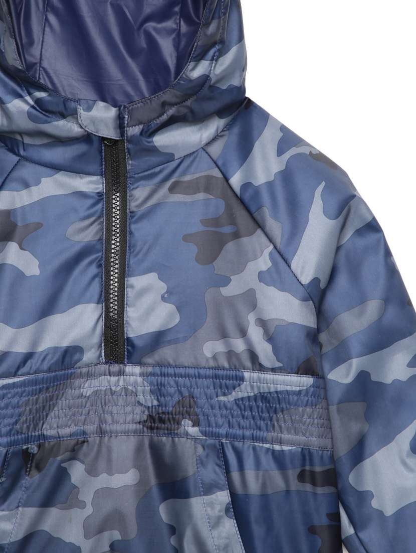 hooded neck camouflage jacket  - 18047318 -  Standard Image - 3