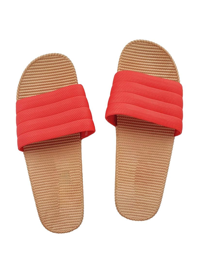 red resin flip flops - 18047801 - Zoom Image - 0