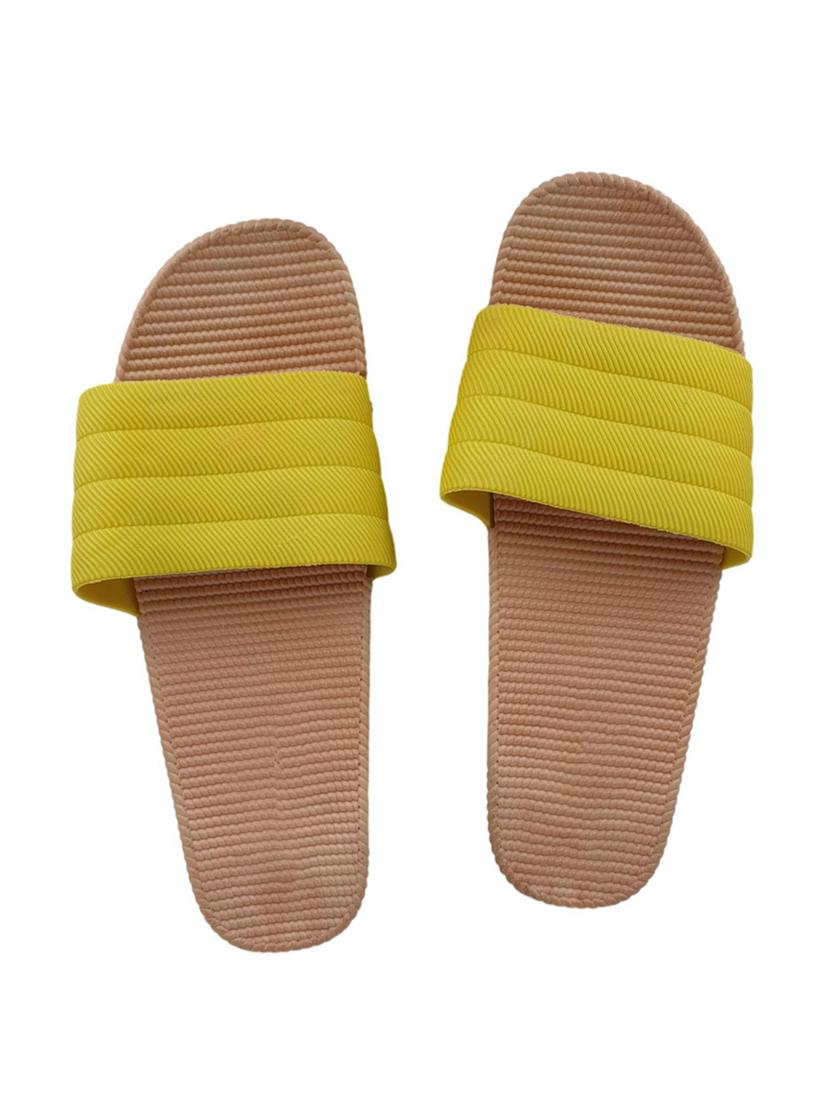 yellow resin flip flops - 18047802 - Zoom Image - 0