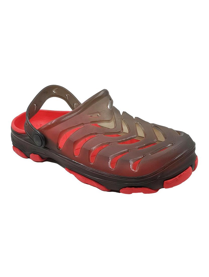 red rubber slip on sandals - 18047868 - Zoom Image - 0