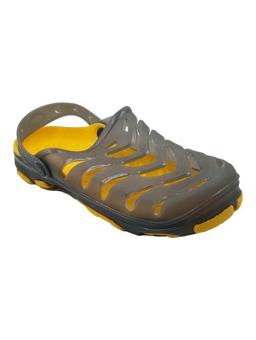 yellow rubber slip on sandals - 18047869 - Standard Image - 0