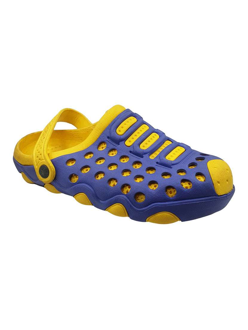 yellow rubber slip on sandals - 18047879 -  Zoom Image - 0
