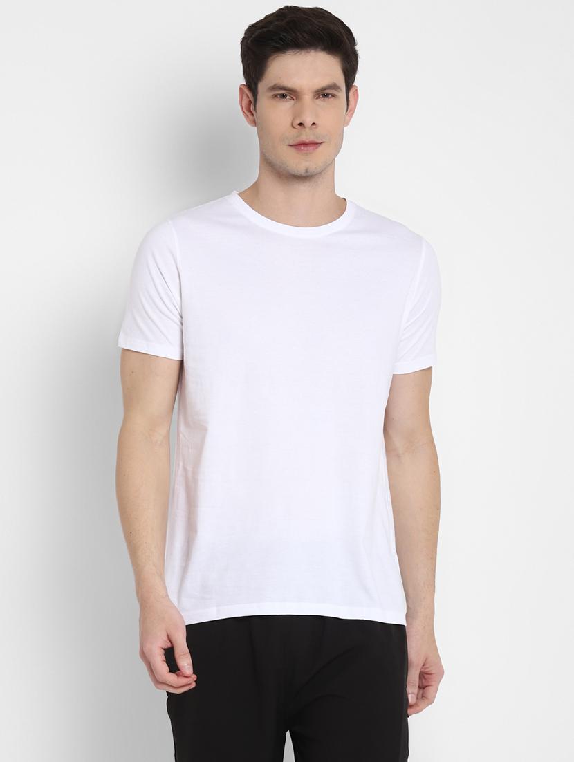 white solid t-shirt - 18048020 -  Zoom Image - 0