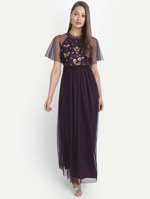 women's fit & flare maxi dress - 18051295 -  Standard Image - 0