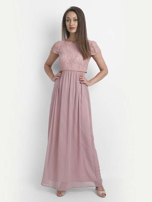women's peplum maxi dress - 18051305 - Standard Image - 0