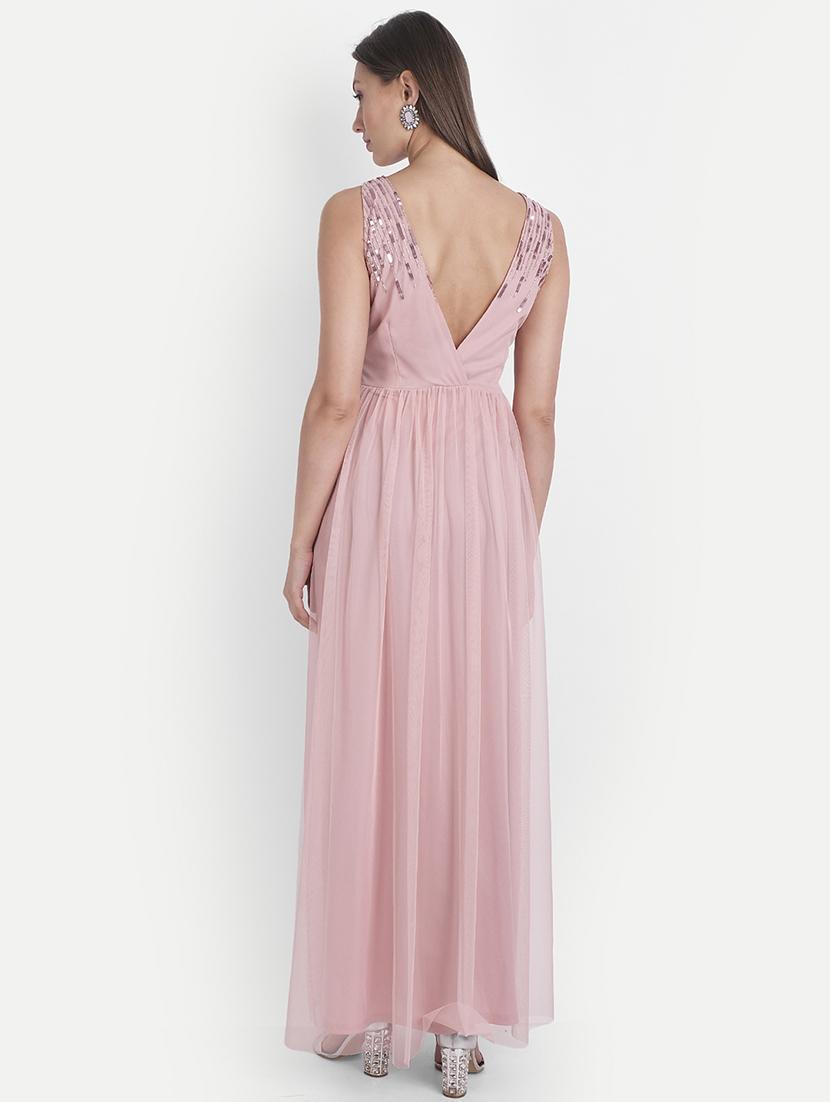 women's fit & flare maxi dress - 18051315 - Standard Image - 3