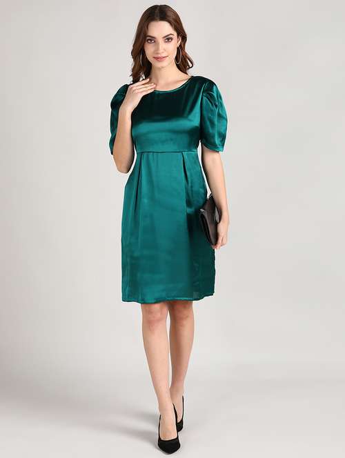 women's solid dress - 18052432 - Standard Image - 0