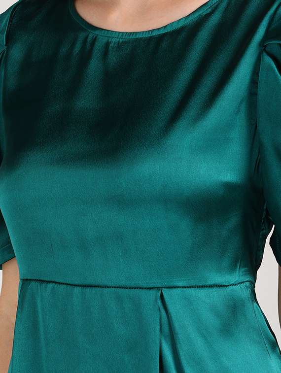 women's solid dress - 18052432 - Standard Image - 3
