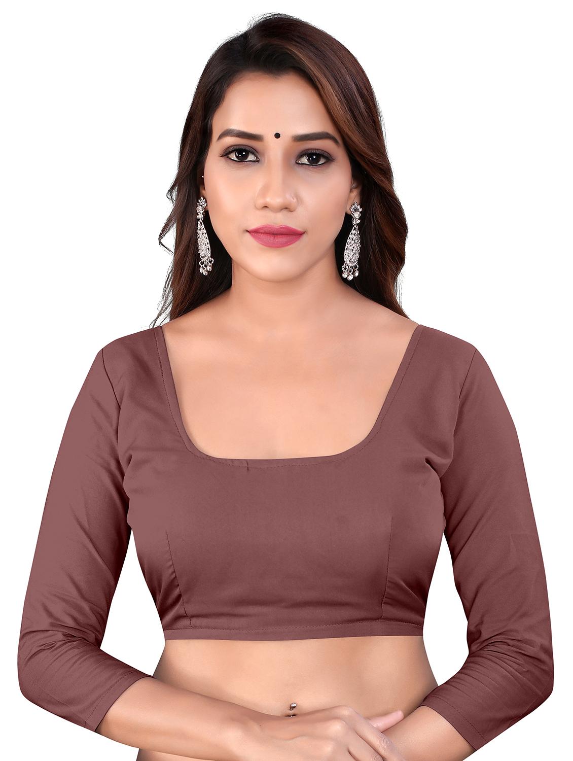 multi colored georgette printed saree with blouse - 18052959 - Standard Image - 3