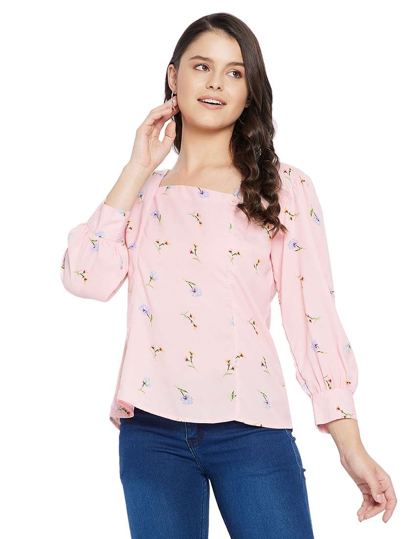 women's a line square neck top