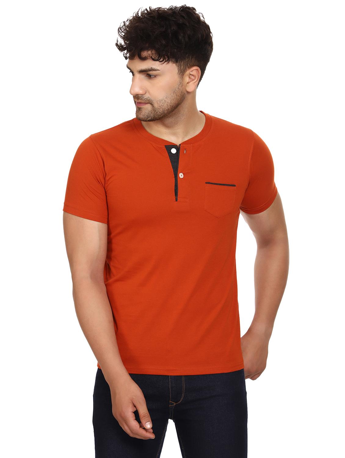 rust solid t-shirt - 18056626 - Zoom Image - 0