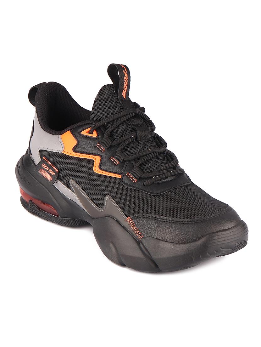 black lace up sport shoe - 18056822 -  Zoom Image - 0