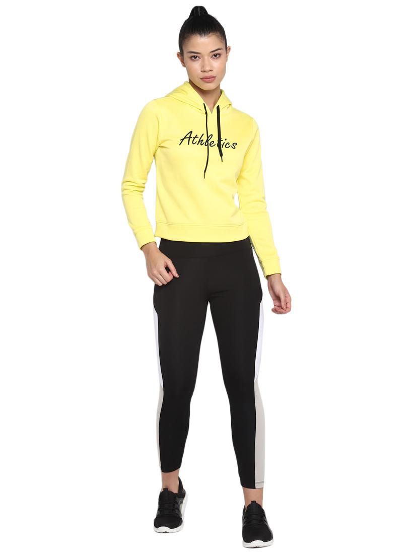 yellow printedsweatshirt - 18058401 - Standard Image - 3
