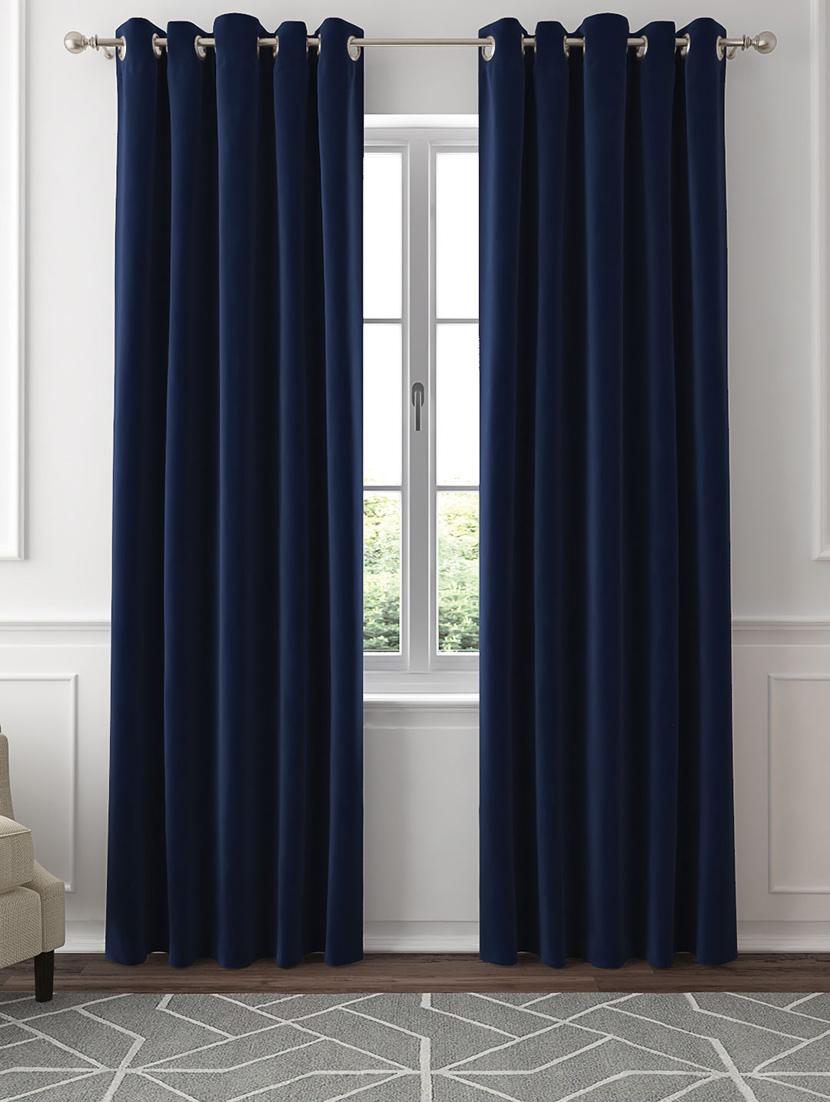 gm 7 feet textures grommet blackout door curtain panel (set of 2) - 18058782 - Zoom Image - 0