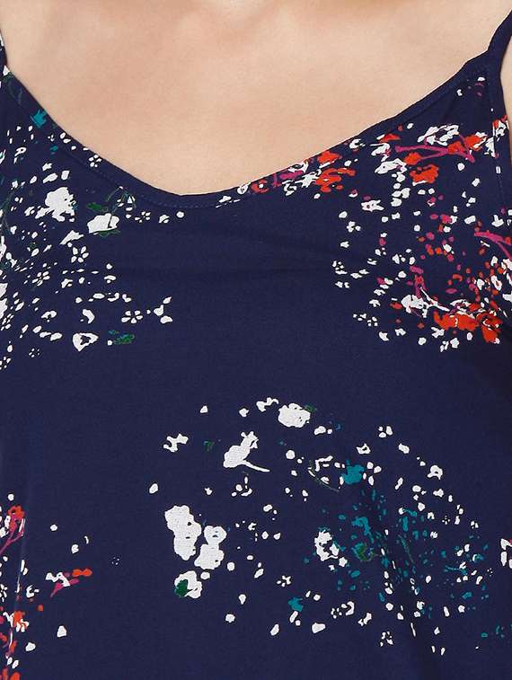 printed nightwear capri set - 18059954 -  Standard Image - 3