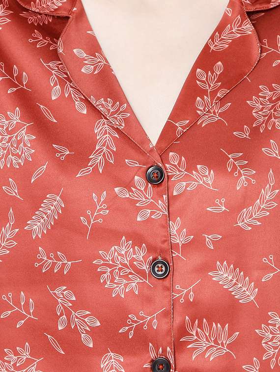 printed nightwear pyjama set - 18059967 -  Standard Image - 3