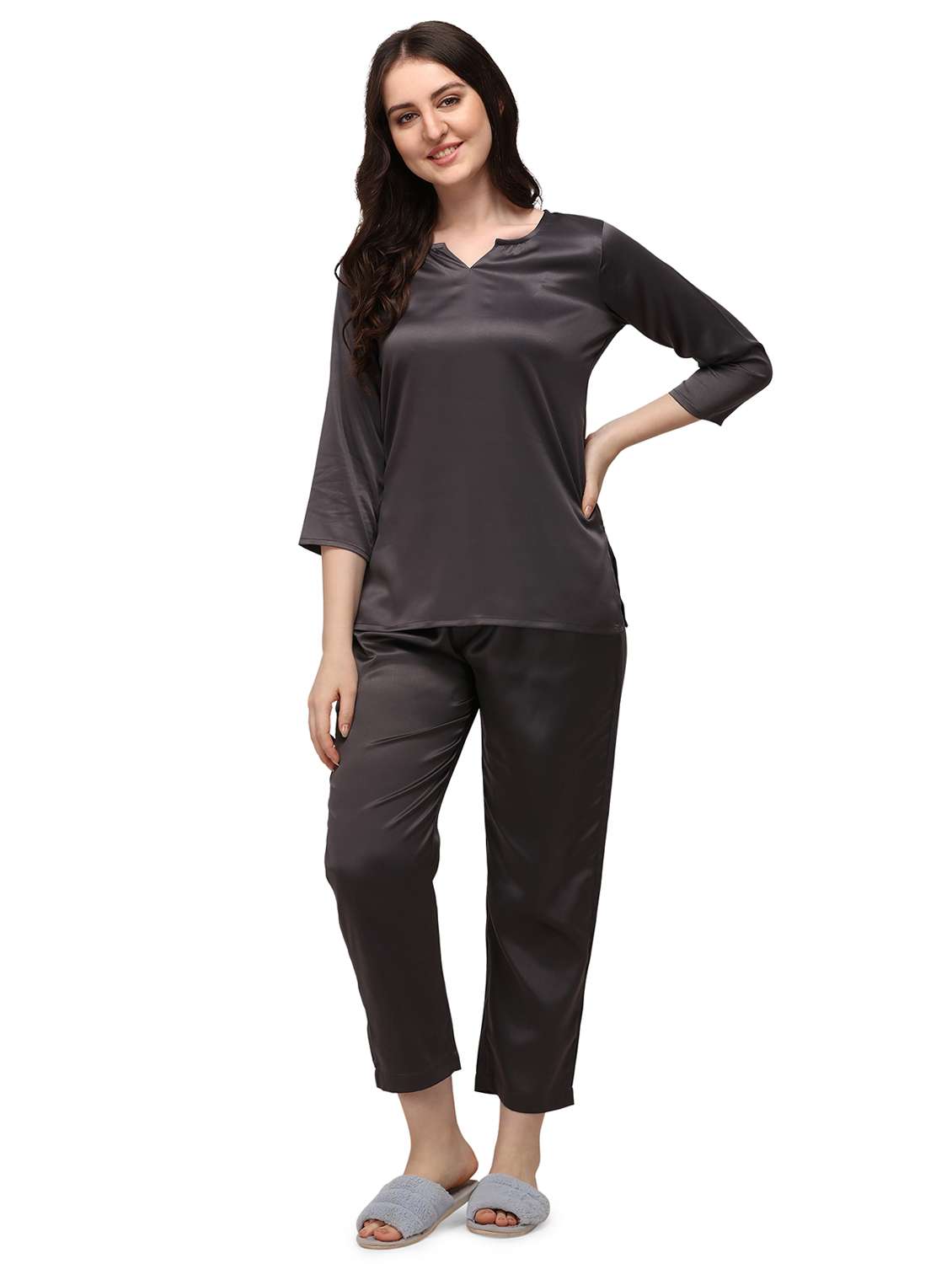 self design nightwear pyjama set