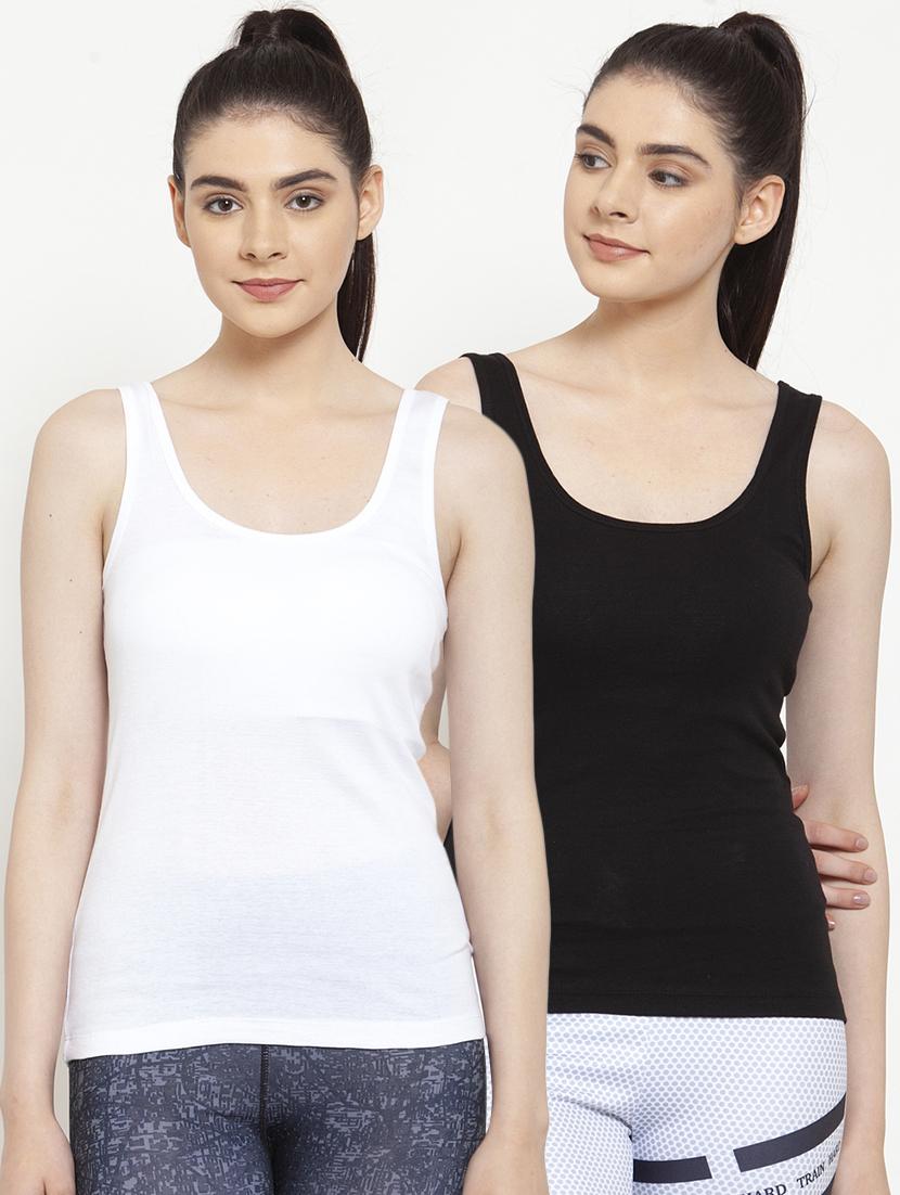 set of 2 solid camisole - 18066589 - Zoom Image - 0