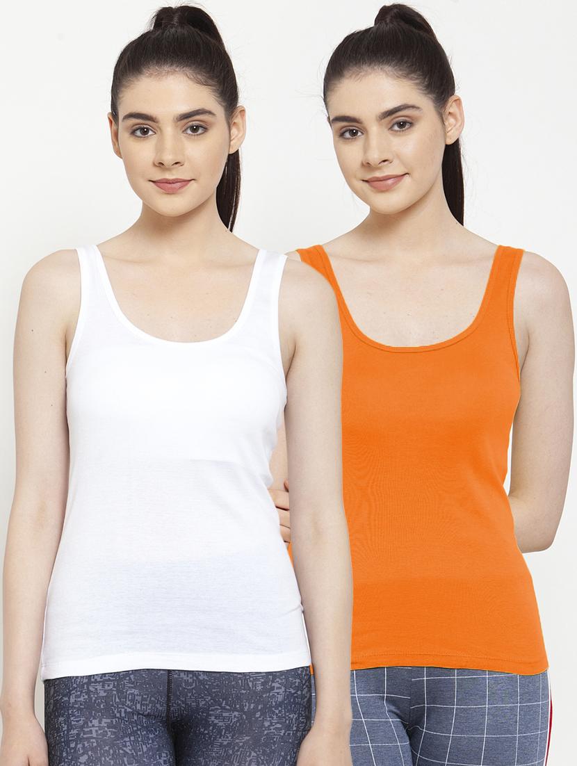 set of 2 solid camisole - 18066610 - Zoom Image - 0