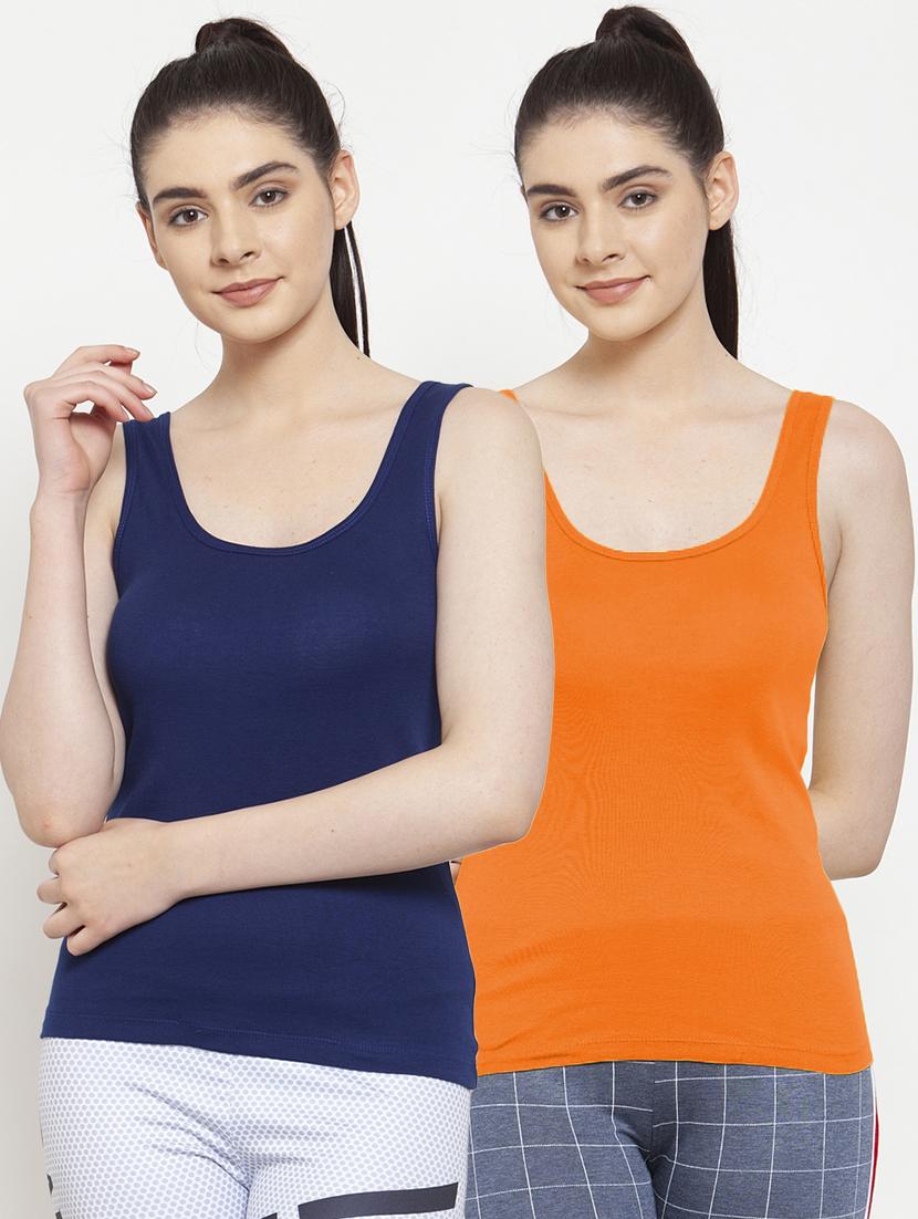 set of 2 solid camisole - 18066648 - Zoom Image - 0