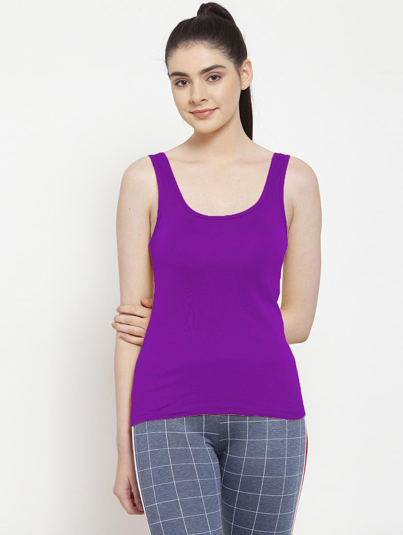set of 2 multi colored solid camisole - 18066704 - Standard Image - 3