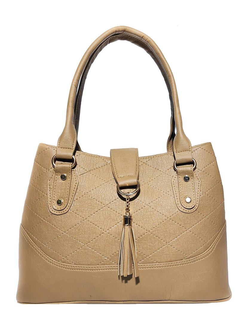 green leatherette (pu) handbag - 18067044 -  Zoom Image - 0