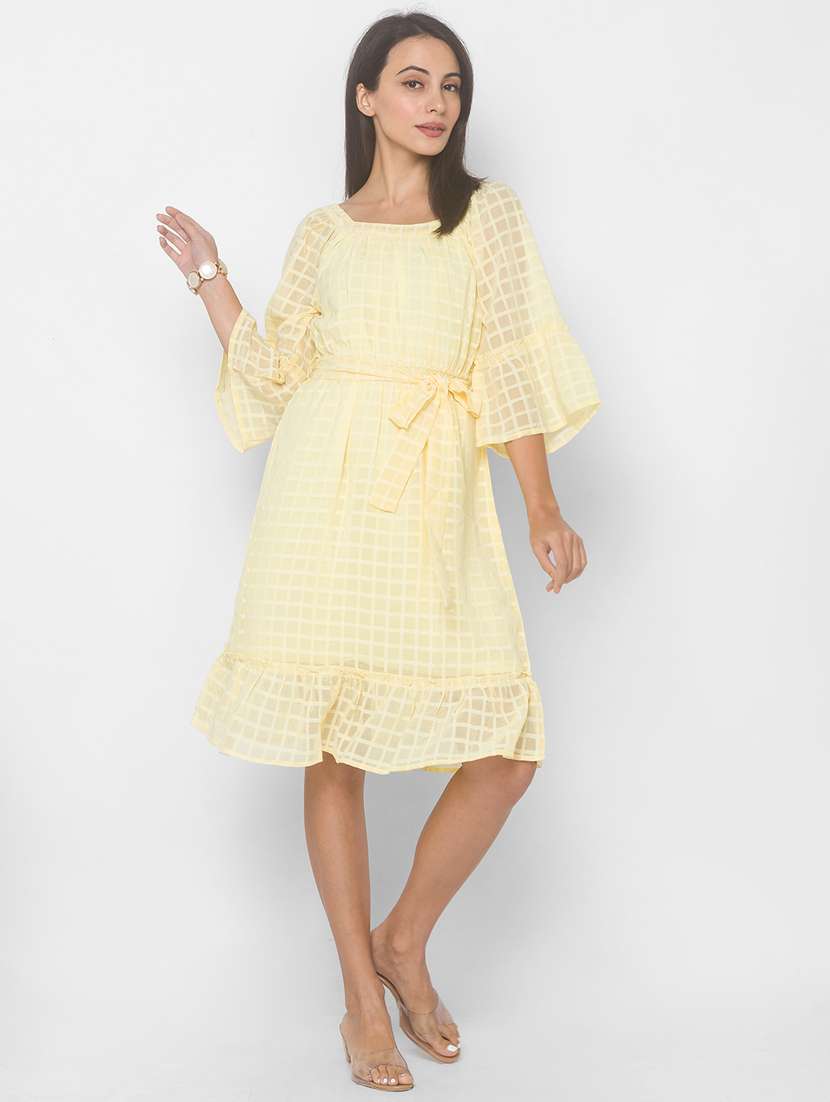 women's  self design dress - 18068198 -  Standard Image - 3