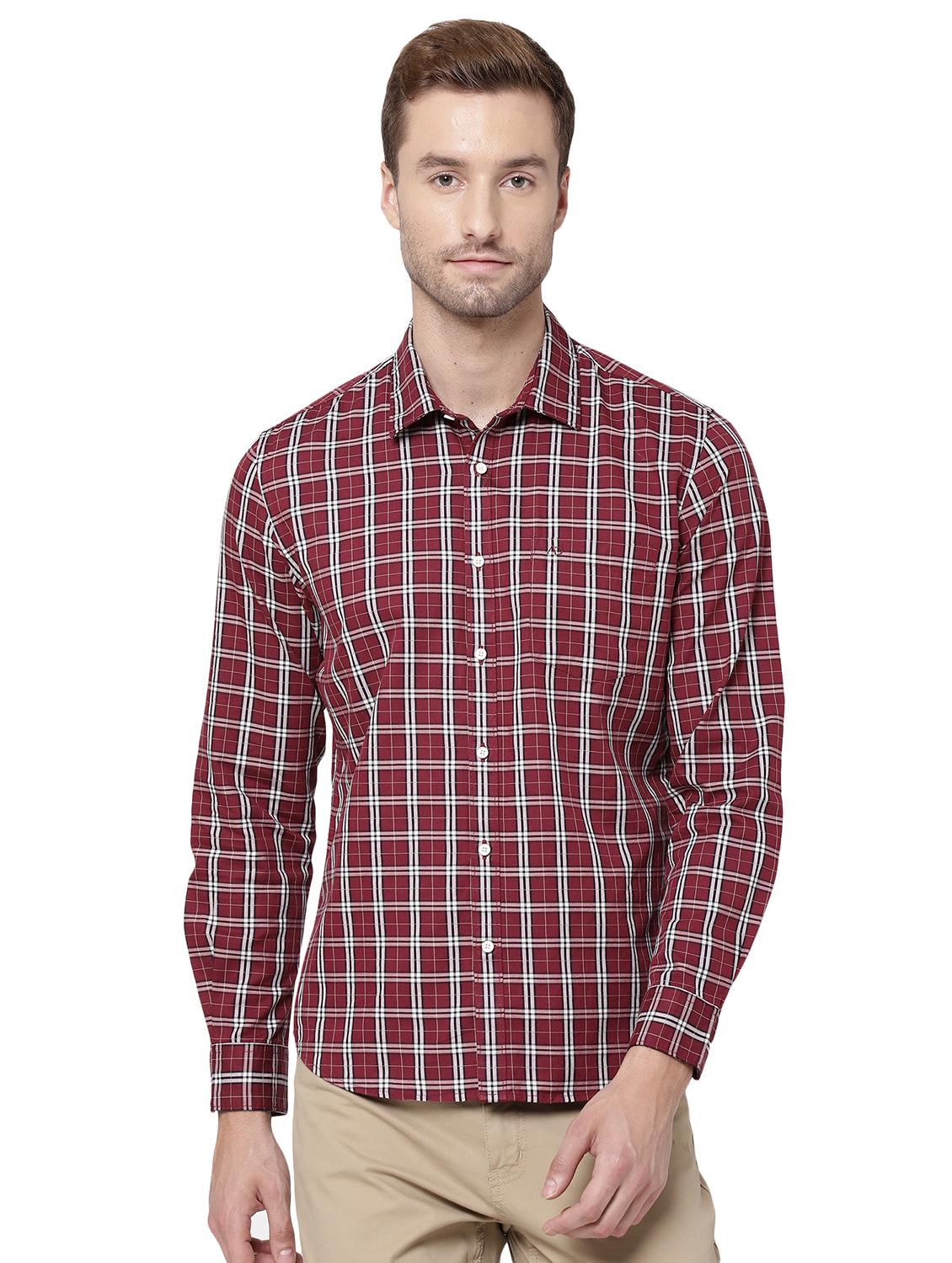 mens checks casual shirt - 18076504 - Zoom Image - 0