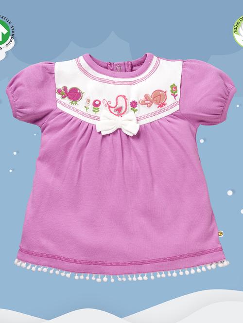 purple solid regular top - 18076669 - Standard Image - 0