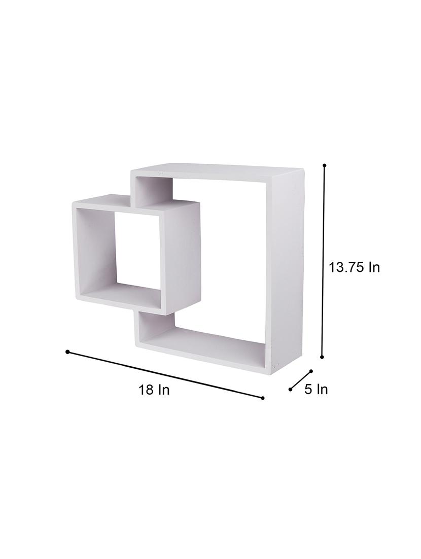 home sparkle wall mount floating wall shelves rack display bed room, living room, office, restaurant, home décor (black) - 18078281 - Standard Image - 3