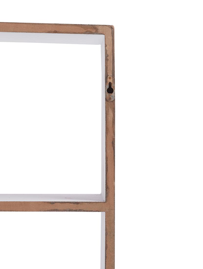 home sparkle engineered wood multipurpose seven partition compartment wall shelf rack (black) - 18078286 - Standard Image - 5