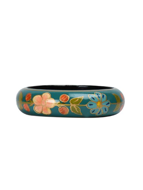 green wood bangle - 18078349 - Standard Image - 0