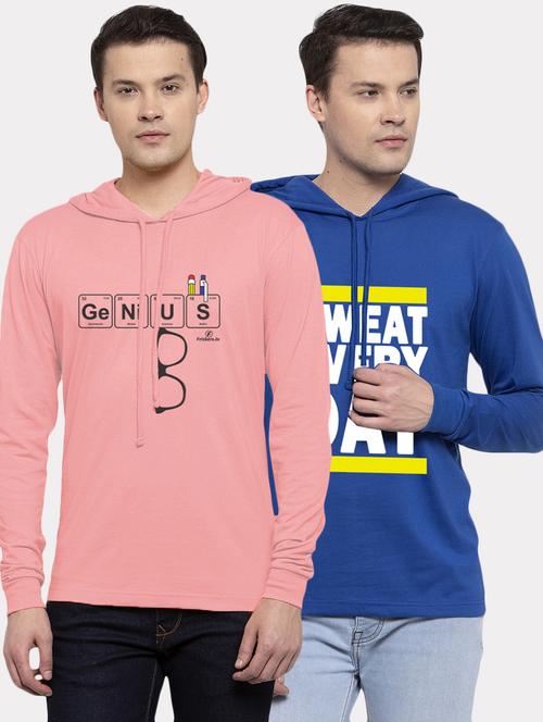 set of 2 chest printed t-shirt - 18079172 - Standard Image - 0