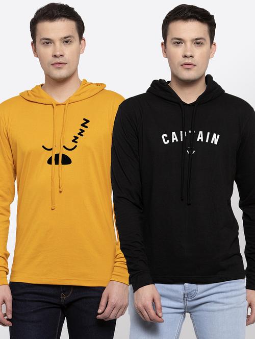 set of 2 chest printed t-shirt - 18079264 -  Standard Image - 0