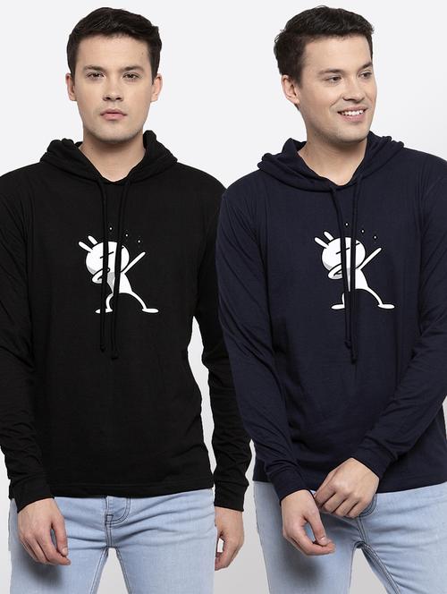 set of 2 chest printed t-shirt - 18079294 - Standard Image - 0