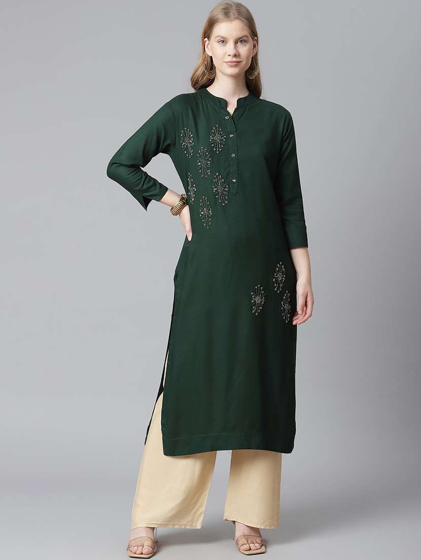women's straight kurta