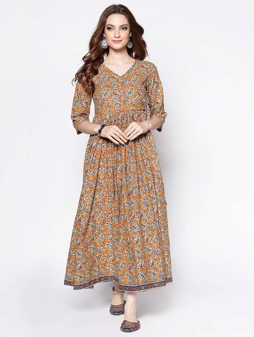 women's flared kurta