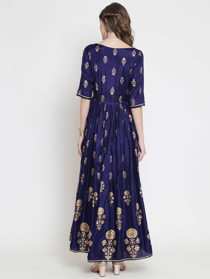 women's flared kurta - 18081066 - Standard Image - 3