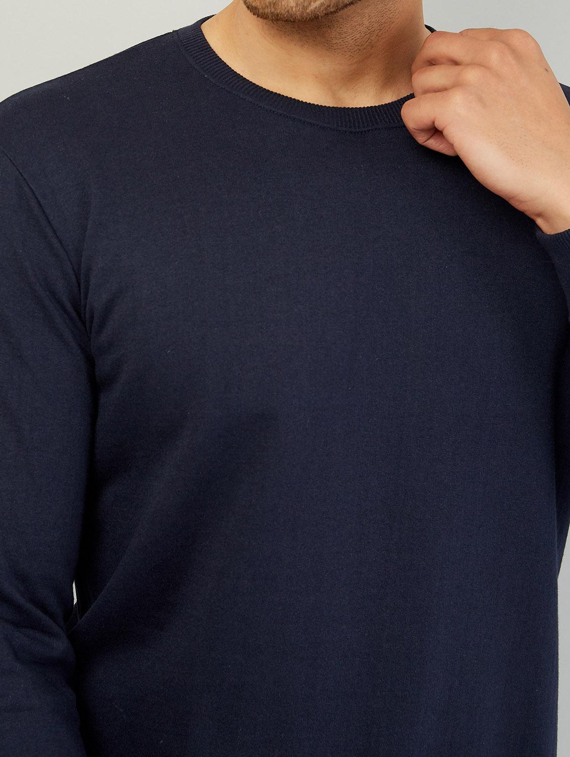 mens plain sweatshirt - 18081149 - Standard Image - 3