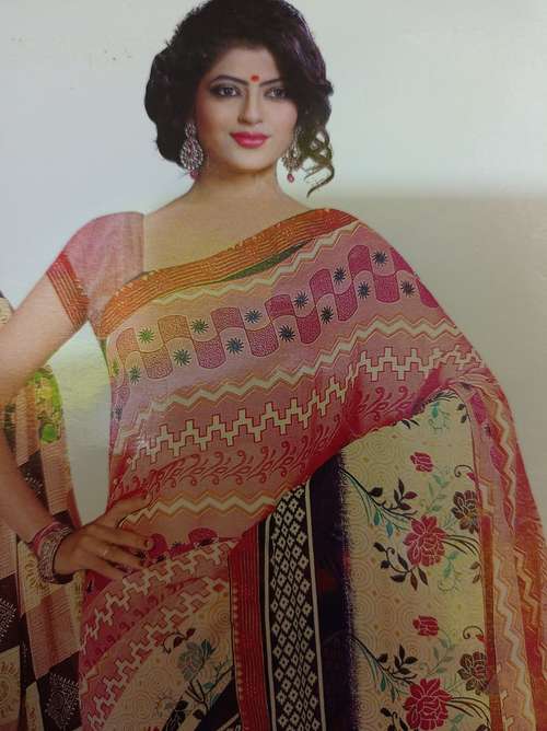 sarees in georgette - 18081221 - Standard Image - 0