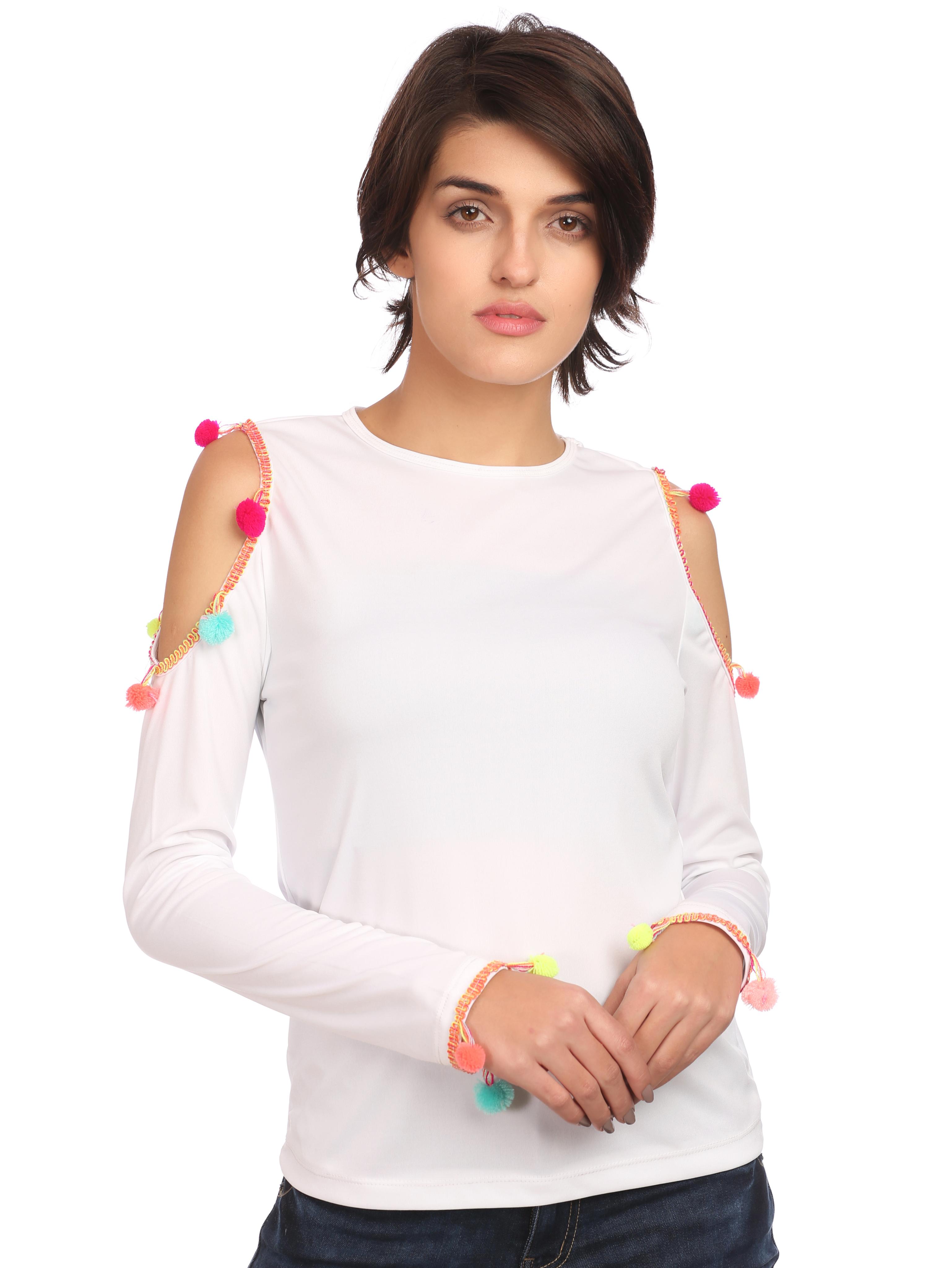 off shoulder top for girls & - 18081247 - Zoom Image - 0