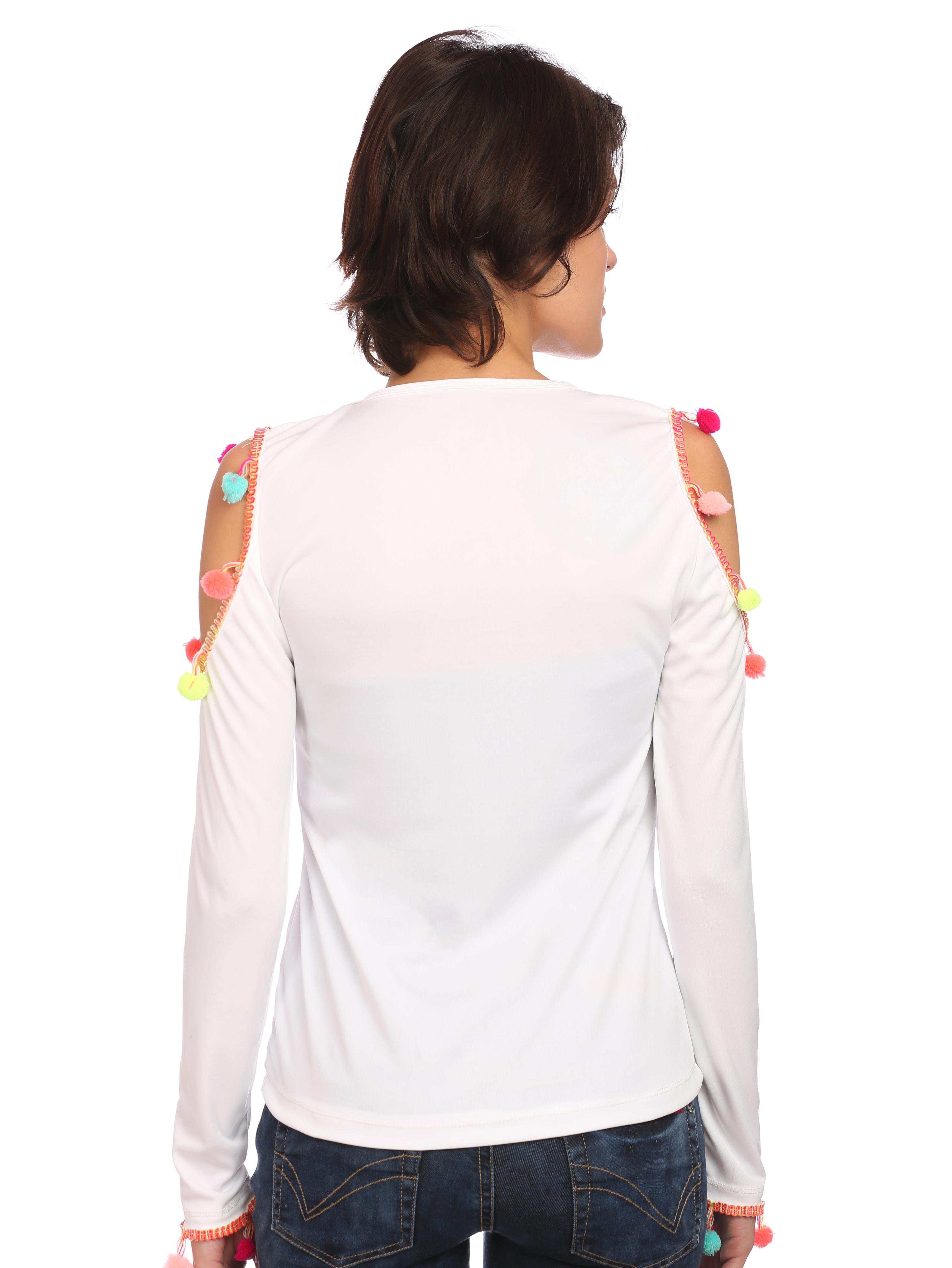off shoulder top for girls & - 18081247 - Standard Image - 3